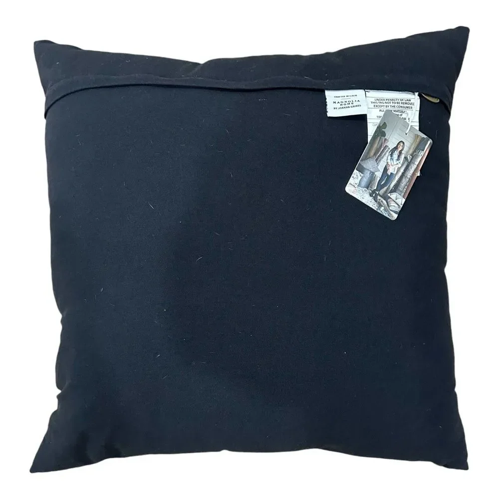 Advent Calender‎ Christmas Black White 3D Pillow Pockets NWT Magnolia Home